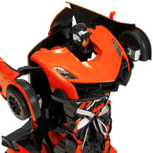 Load image into Gallery viewer, 1:16 Scale 2.4GHz Kids Transforming RC Robot Car Toy w/ LED Lights
