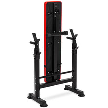 Load image into Gallery viewer, Adjustable Barbell Rack and Weight Bench
