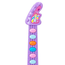 Load image into Gallery viewer, 19in Kids Toddlers Musical Flash Guitar Pretend Play Toy w/ Mic, Stand
