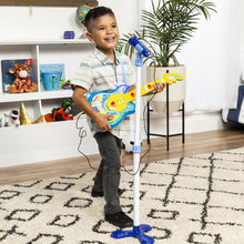 Load image into Gallery viewer, 19in Kids Toddlers Musical Flash Guitar Pretend Play Toy w/ Mic, Stand
