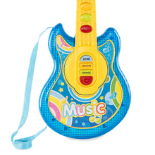 Load image into Gallery viewer, 19in Kids Toddlers Musical Flash Guitar Pretend Play Toy w/ Mic, Stand
