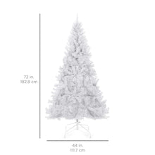 Load image into Gallery viewer, 6ft Hinged Artificial Christmas Pine Tree w/ Metal Stand
