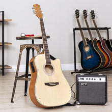 Load image into Gallery viewer, 41in Full Size Acoustic Electric Cutaway Guitar Set w/ 10-Watt Amp, Case
