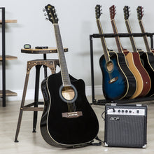 Load image into Gallery viewer, 41in Full Size Acoustic Electric Cutaway Guitar Set w/ 10-Watt Amp, Case
