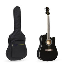 Load image into Gallery viewer, 41in Full Size Acoustic Electric Cutaway Guitar Set w/ 10-Watt Amp, Case
