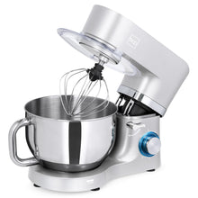 Load image into Gallery viewer, 660W 6-Speed 6.3qt Stainless Steel Kitchen Stand Mixer w/ 3 Attachments
