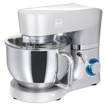 Load image into Gallery viewer, 660W 6-Speed 6.3qt Stainless Steel Kitchen Stand Mixer w/ 3 Attachments
