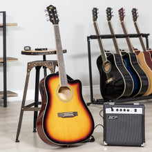 Load image into Gallery viewer, 41in Full Size Acoustic Electric Cutaway Guitar Set w/ 10-Watt Amp, Case
