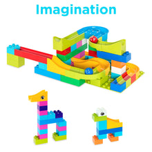 Load image into Gallery viewer, 97-Piece Kids Create Your Own Marble Maze Run Racetrack Puzzle Game Set
