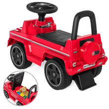 Load image into Gallery viewer, Kids Luxury Mercedes G63 Convertible Foot-to-Floor Push Car Ride- On Buggy
