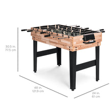 Load image into Gallery viewer, 2x4ft 10-in-1 Combo Game Table Set w/ Billiards, Foosball, Ping Pong, &amp; More
