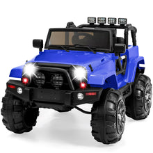 Load image into Gallery viewer, 12V Kids Ride-On Truck Car Toy w/ 3 Speeds, LED Lights, Remote Control, Aux
