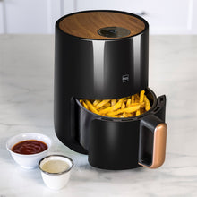 Load image into Gallery viewer, 1.6qt 900W Digital Compact Kitchen Air Fryer w/ Recipes
