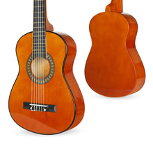 Load image into Gallery viewer, 30in Kids Classical Acoustic Guitar Beginners Set w/ Bag, E-Tuner, Strap
