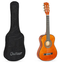 Load image into Gallery viewer, 30in Kids Classical Acoustic Guitar Beginners Set w/ Bag, E-Tuner, Strap
