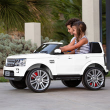 Load image into Gallery viewer, 12V 2-Seater Licensed Land Rover Ride-On w/ Parent Remote Control
