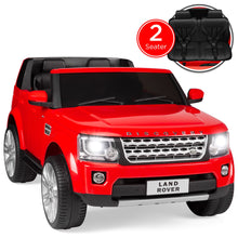 Load image into Gallery viewer, 12V 2-Seater Licensed Land Rover Ride-On w/ Parent Remote Control
