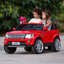 Load image into Gallery viewer, 12V 2-Seater Licensed Land Rover Ride-On w/ Parent Remote Control
