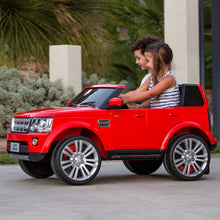 Load image into Gallery viewer, 12V 2-Seater Licensed Land Rover Ride-On w/ Parent Remote Control
