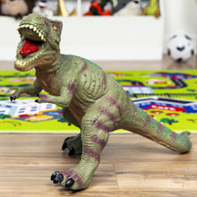 Load image into Gallery viewer, 32in Realistic Roaring T-Rex Dinosaur Figurine Toy
