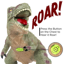 Load image into Gallery viewer, 32in Realistic Roaring T-Rex Dinosaur Figurine Toy
