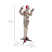 Load image into Gallery viewer, Scary Harry the Motion Activated Animatronic Killer Clown Halloween Prop
