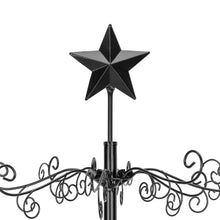 Load image into Gallery viewer, 6ft Wrought Iron Ornament Display Christmas Tree w/ Easy Assembly, Stand
