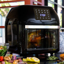 Load image into Gallery viewer, 16.9qt 1800W 10-in-1 XXXL Air Fryer Countertop Oven, Rotisserie, Dehydrator
