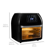 Load image into Gallery viewer, 16.9qt 1800W 10-in-1 XXXL Air Fryer Countertop Oven, Rotisserie, Dehydrator
