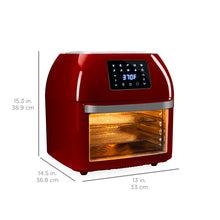 Load image into Gallery viewer, 16.9qt 1800W 10-in-1 XXXL Air Fryer Countertop Oven, Rotisserie, Dehydrator
