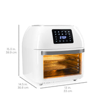 Load image into Gallery viewer, 16.9qt 1800W 10-in-1 XXXL Air Fryer Countertop Oven, Rotisserie, Dehydrator
