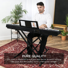 Load image into Gallery viewer, 88-Key Digital Piano Set w/ Semi-Weighted Keys, Stand, Sustain Pedal
