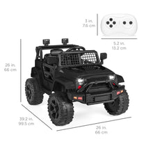 Load image into Gallery viewer, 12V Kids Ride-On Truck Car w/ Parent Remote Control, Spring Suspension
