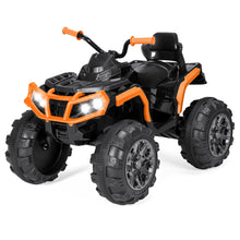 Load image into Gallery viewer, 12V Kids 4-Wheeler Quad ATV Ride-On Car w/ 3.7mph Max, Headlights, AUX
