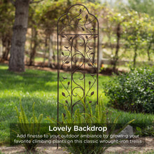 Load image into Gallery viewer, Set of Two Iron Arched Garden Trellis
